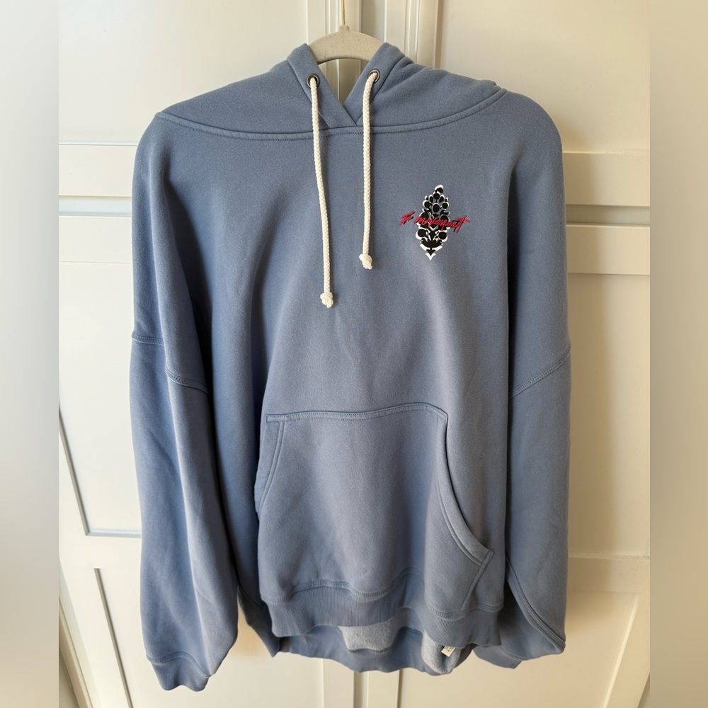 NWT-Free People Movement-Final Call Logo Hoodie-Sz XL - Picture 6 of 12